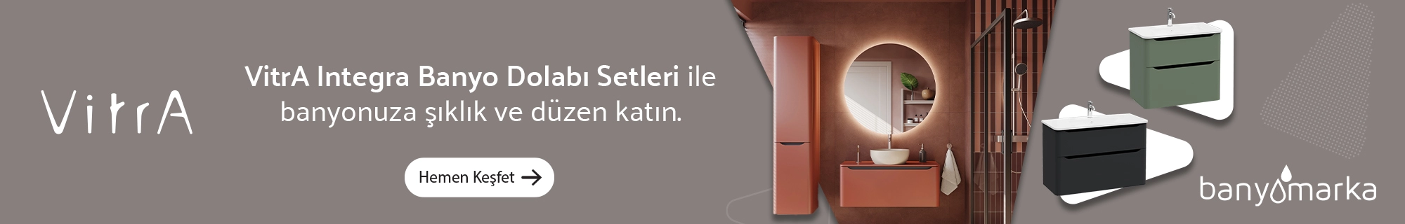Kampanyalı İndirimli Lavabo Dolabı Modelleri